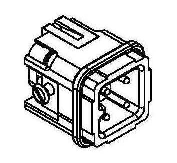 Harting 09200032611 Male connector HAN 3A Turkey