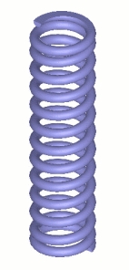 Gutekunst D-257E-10 Compression spring DF=2 DE=13 P4,57 LL=50 Turkey