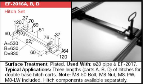 Creform EF2016D Hitch set Turkey
