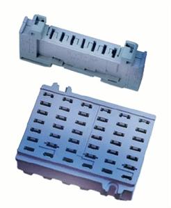 E-T-A 17P10SI Socket for circuit breaker ETA 3600 (mounting on Ts35)