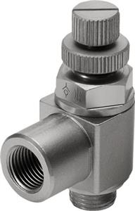 Festo GRLZ-1/8-RS-B One-way flow control valve