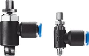 Festo GRLA-E-M5-QS-6 One-way flow control valve