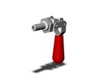 DE-STA-CO 602-SS Straight Line Action Clamp