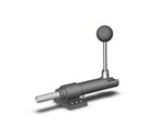 DE-STA-CO 670-1MB Straight Line Action Clamp