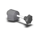 DE-STA-CO FO-082-40 Variable Stroke Straight Line Action Clamp