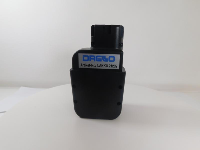 DRELLO 1.AKKU.21202 Battery 12V, 2Ah for Drelloscop 3015 and Stroboport 1009 attachable to handle Turkiye