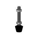 DE-STA-CO 225208-M Flat-Tip Bonded Neoprene Spindle - Clamp Accessories Turkiye