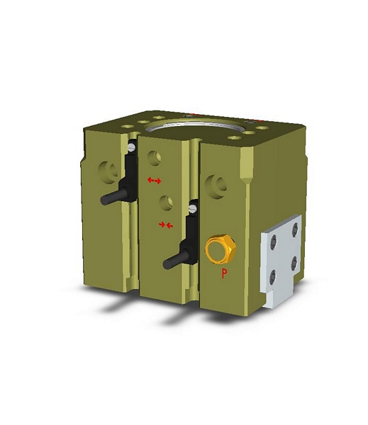 DE-STA-CO DPDS-125 DIRECTCONNECT Double Wedge Short Stroke Parallel Grippers Turkiye