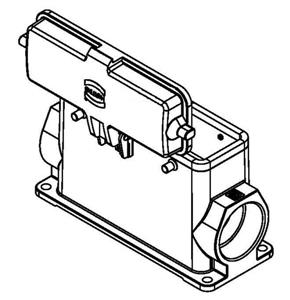 Harting 09300240261 Housing, surface mounting - HAN 24B-asg2-K-29 Turkiye