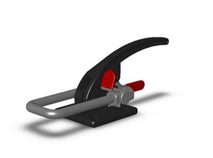DE-STA-CO 385-L-M-25 Pull Action Clamp
