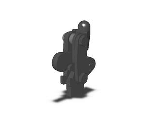 DE-STA-CO 501-B Vertical Hold-Down Toggle Locking Clamp