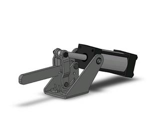 DE-STA-CO 807-L-MR Pneumatic Hold Down Clamp