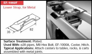 Creform EF-1002F Mounting element (inferior) 28mm x82mm